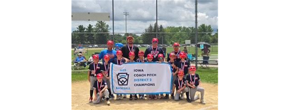District 2 Champs 8u