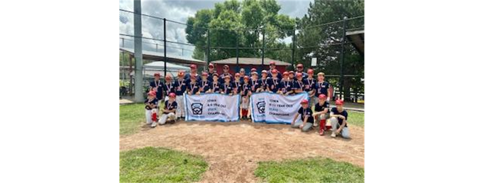 9u & 11u Iowa State Champs