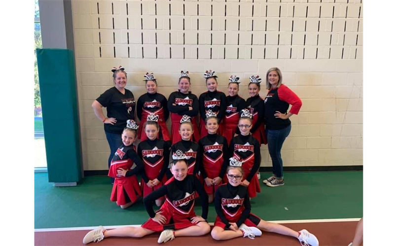 2019 Jr. Pee Wee Cheer Conference Champs!