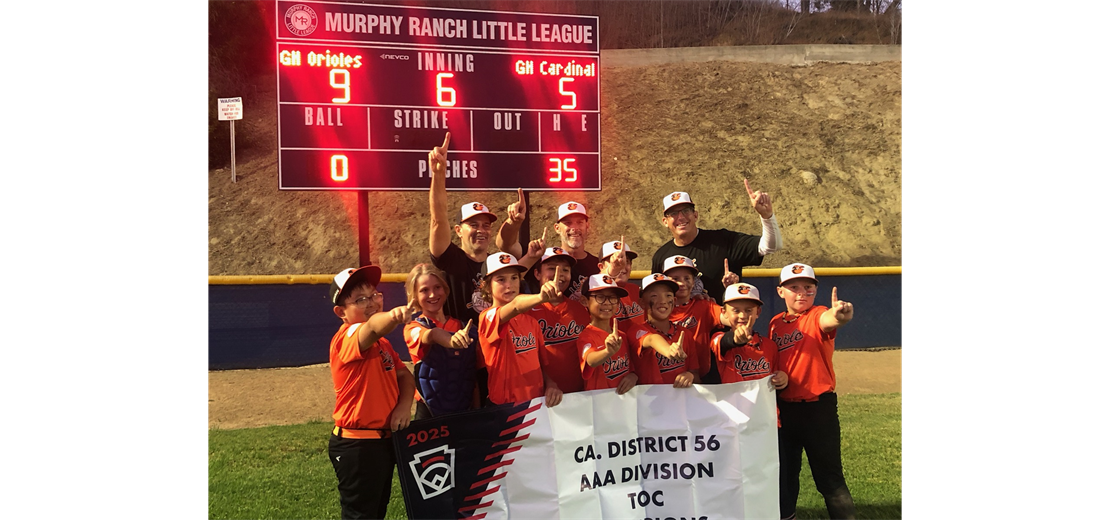 AAA 2025 TOC Champions - GH Orioles