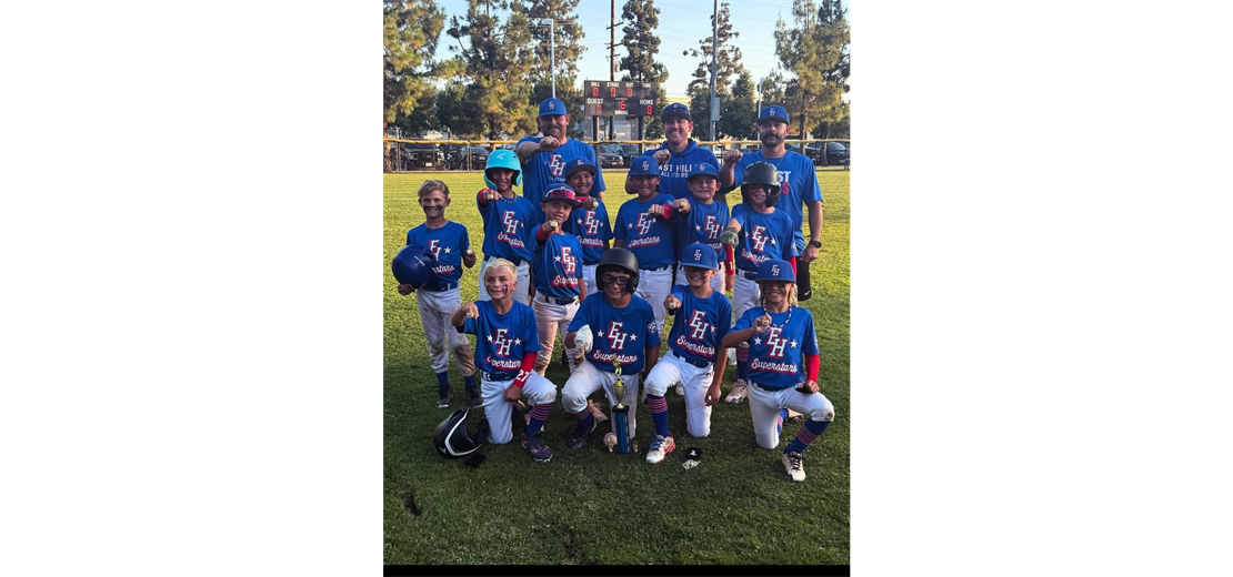 East Hills Blue team is the 2025 Future Stars Champion!