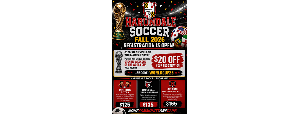 Fall 2026 Registration is OPEN 