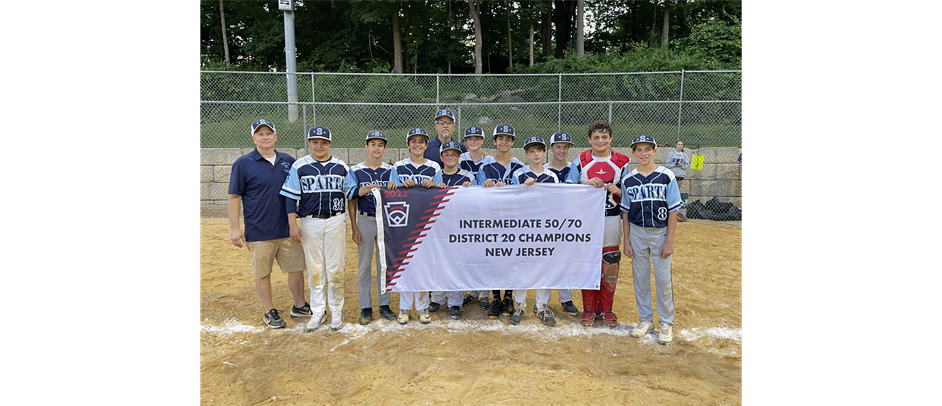 2022- 50/70 D20 and NJ Section 1 Champions- Sparta LL