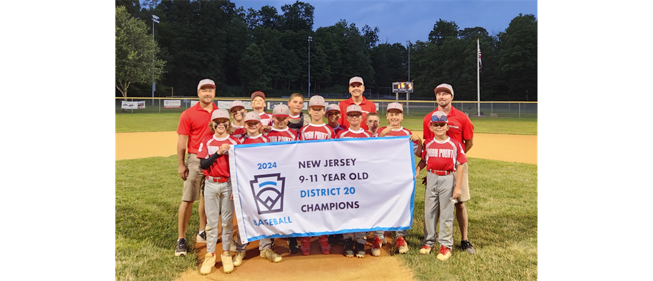 2024- 9,10,11 District 20 Champions- High Point