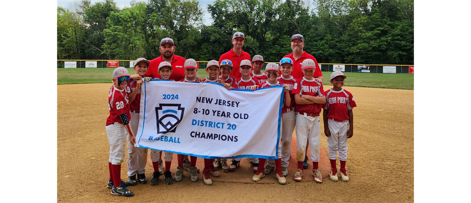 2024- 8,9,10 District 20 Champions- High Point