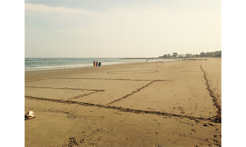 Soccer on the Beach