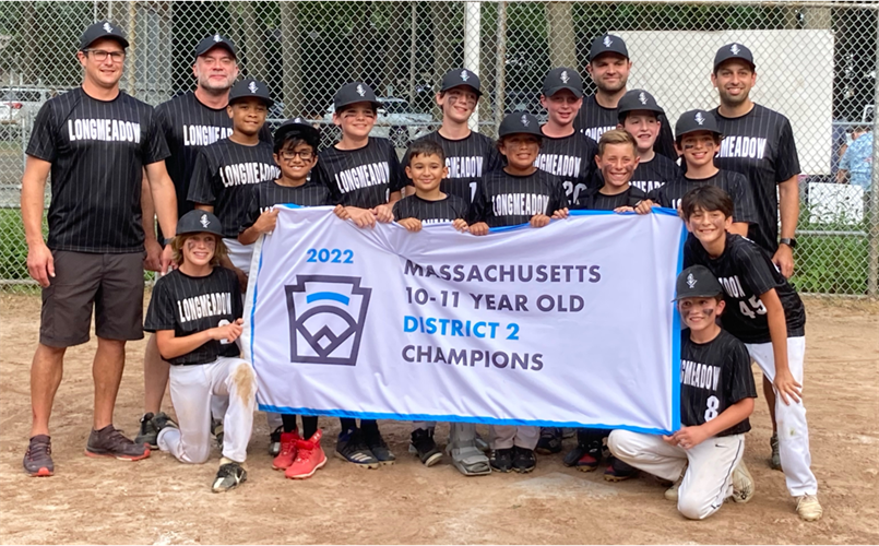 2022 -Baseball- 11U District 2 Champions-Longmeadow