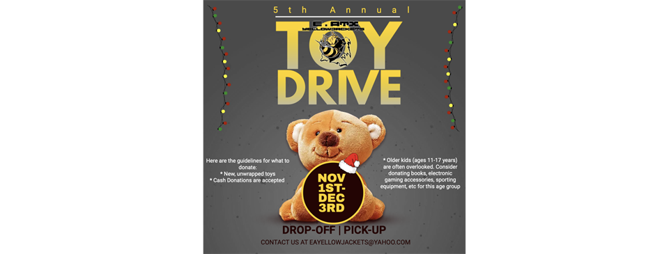 5th Annual Toy Drive 