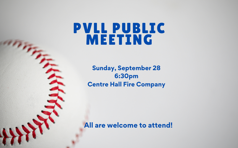 PVLL Public Meeting
