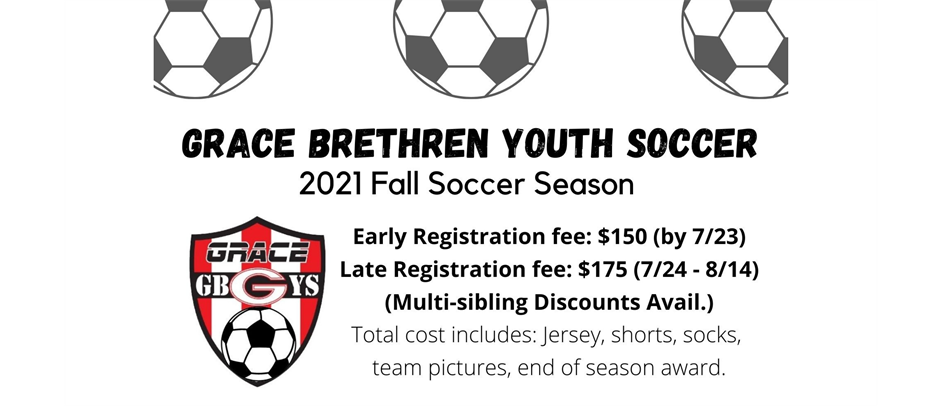 Registration for 2021 is Now Open