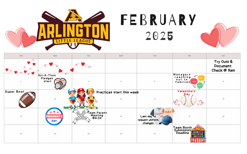 February Calendar