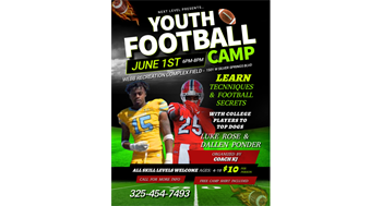 Next Level  Football Camp