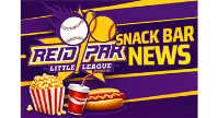 Snack Bar News for Spring 2026!!