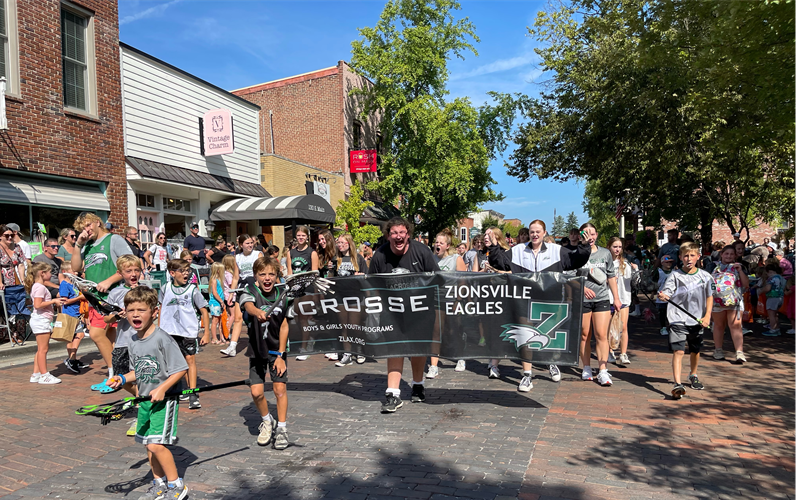ZLAX at 2022 Fall Festival Parade