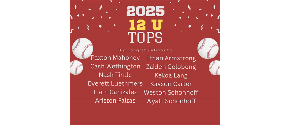 12U TOPS ALL-STARS