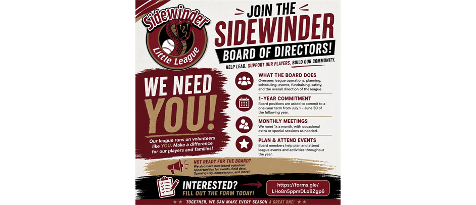 Join the Board!