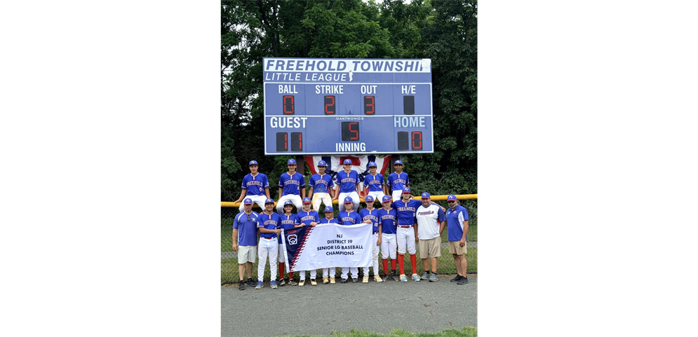 Freehold Twp. LL - D19 Senior Baseball Champs!