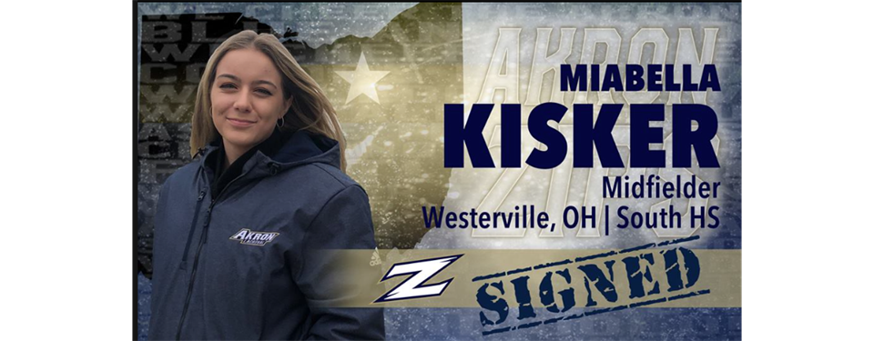 Kisker Signing to Play Division I Lacrosse at Akron