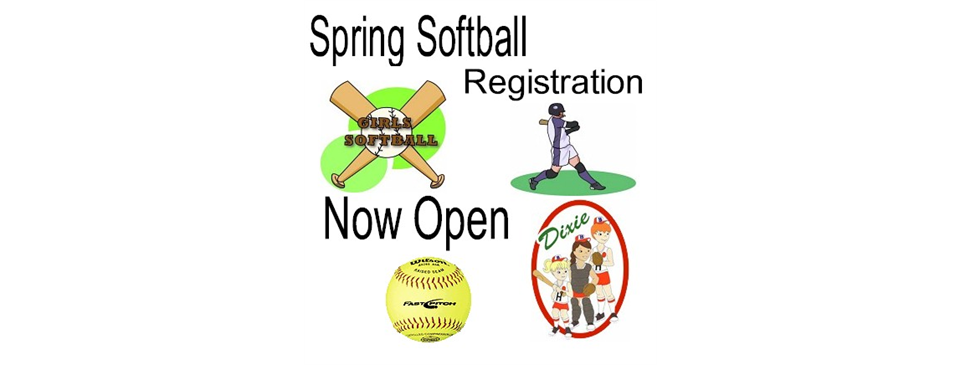 2022 Spring Softball Registration has Opened Jan 1st !