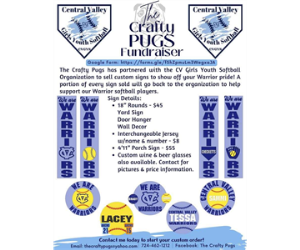 The Crafty Pug Fundraiser for CVGYP
