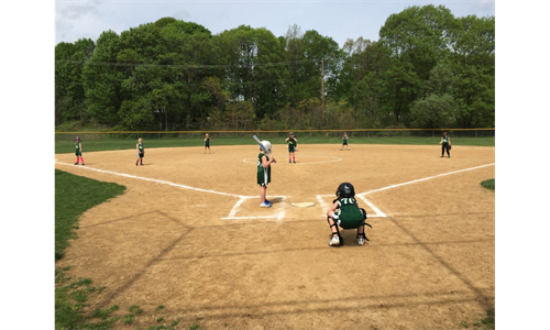 On the field at Opening Day 2017