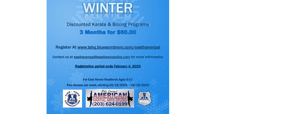 2023 Winter Karate & Boxing