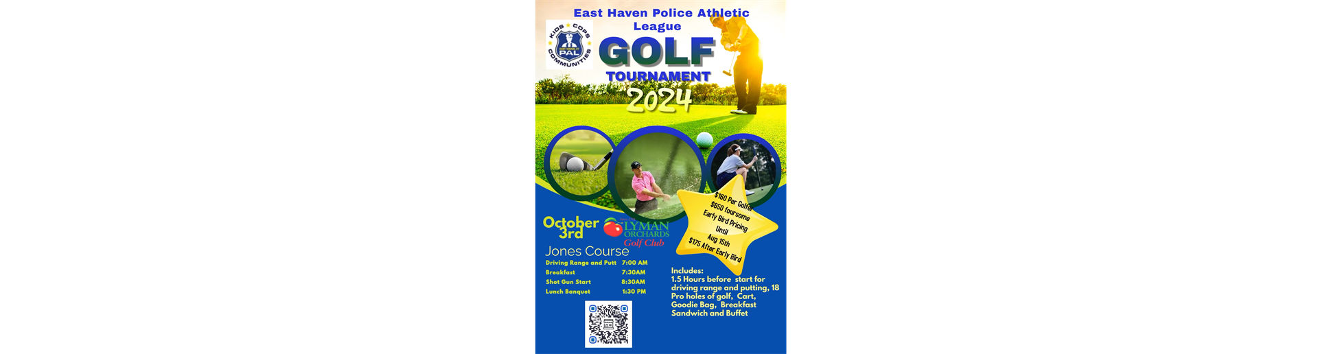 2024 East Haven PAL Golf Tornament