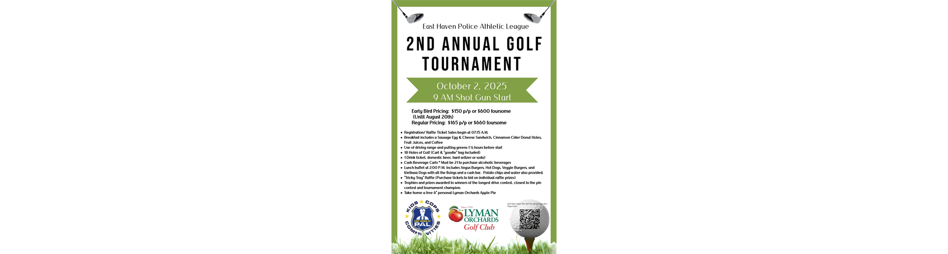 2025 EHPAL 2nd Annual Golf Tournament