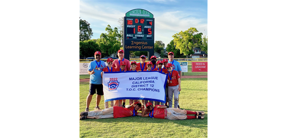 2022 MAJOR TOC CHAMPIONS - ALMADEN CARDINALS