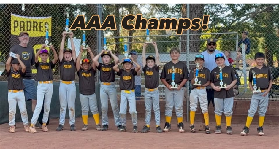 The Padres are Spring 2026 AAA Champions!