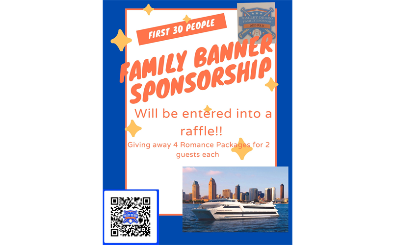 Family Banner Sponsorship