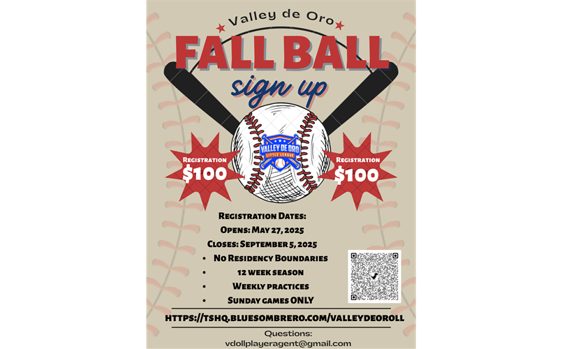 Fall Ball Registration