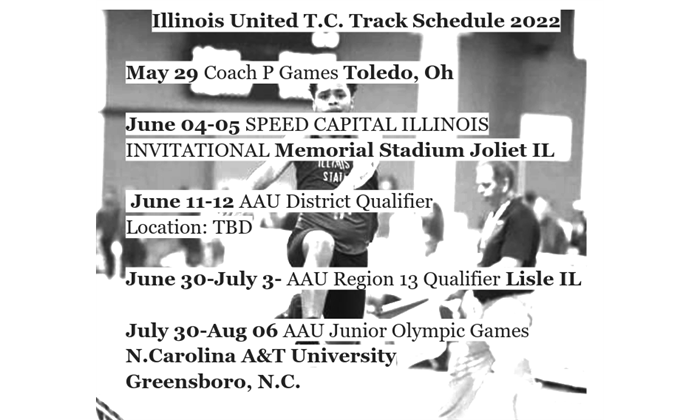 Illinois United Track and Field Schedule