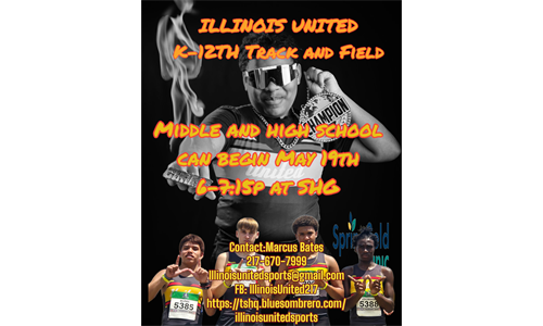 Middle and High School Athletes May 19th