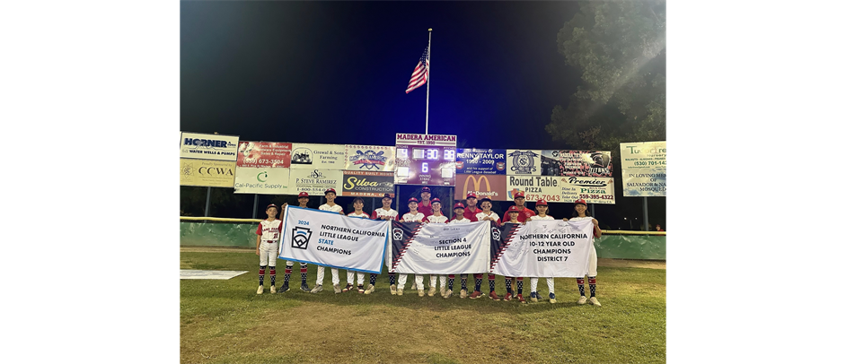 2024 Nor-Cal State Champions - 12U Baseball All-Stars