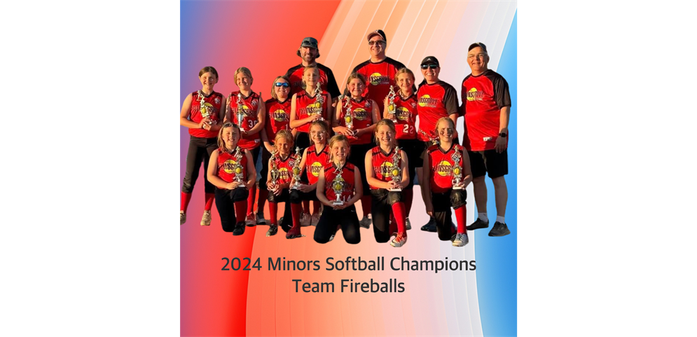 Minors Softball Champs