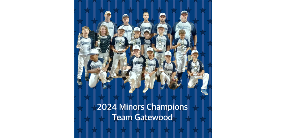 Minors Baseball Champs