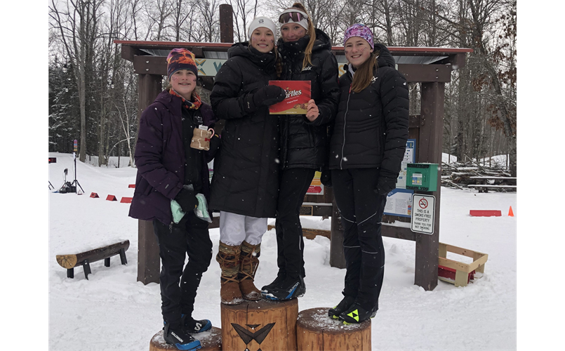 HS Girls 1st at WinMan Early Bird 2026!