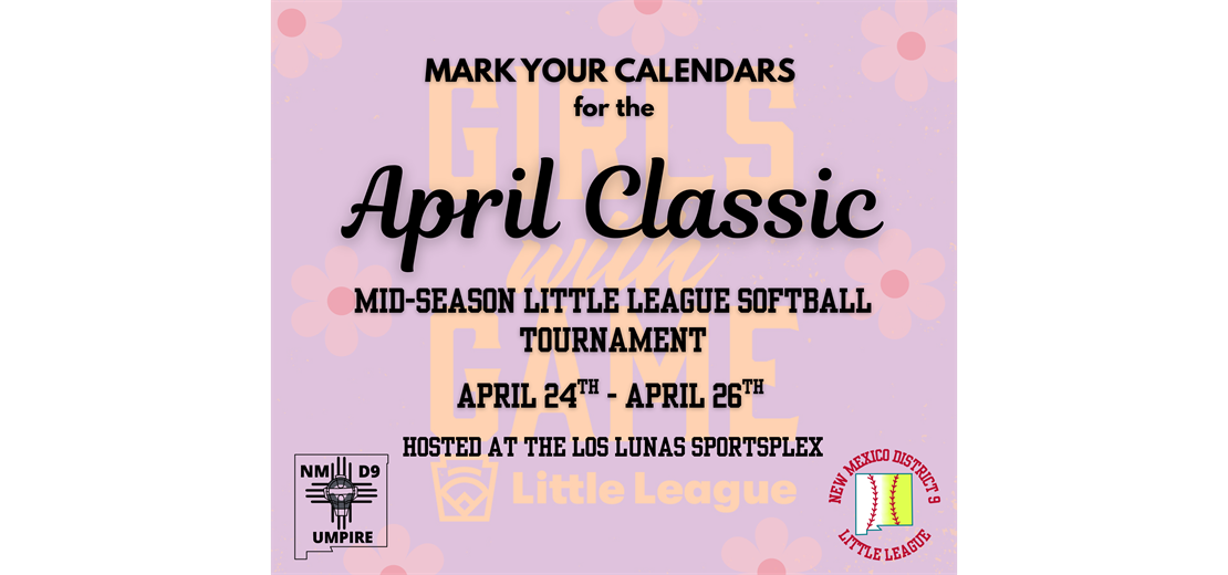 April Classic Announcement