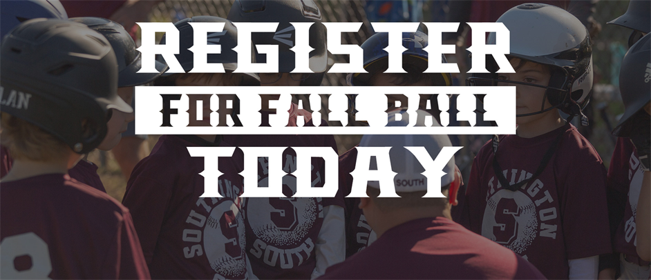 Sign Up for Fall Ball before August 10