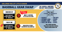 Gear Swap: Drop off 2/3; Pick up 2/10