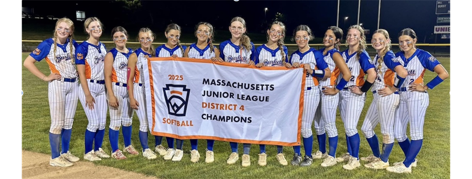 2025 Jr Softball District Champs