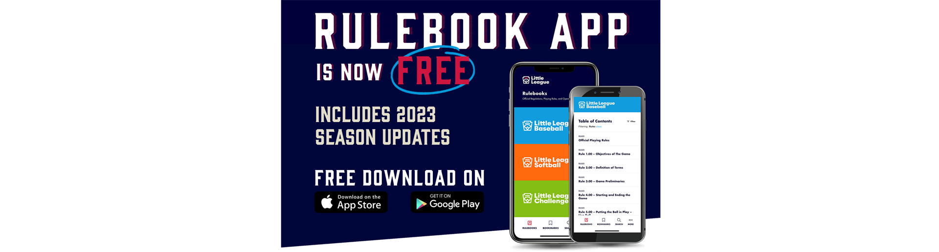 Download the 2025 Little League Rule Book 