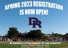 Spring 2023 Registration is OPEN!