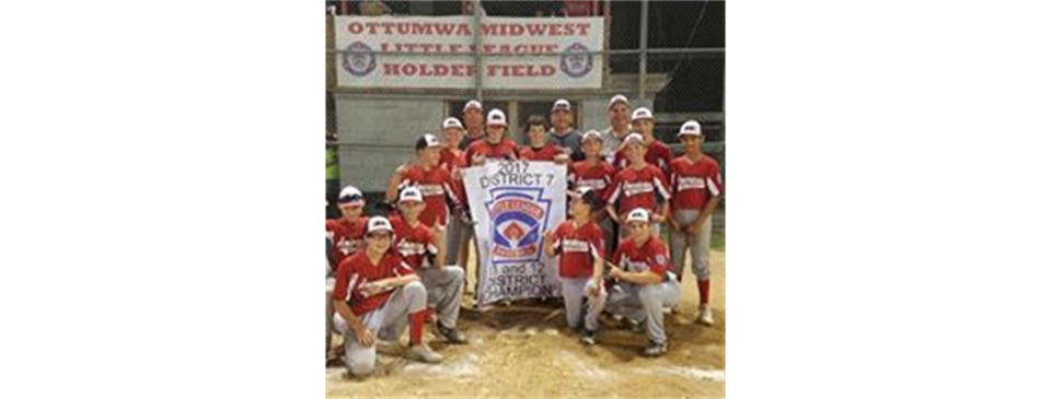 2017 Little League District 7 Champions!! Back to Back!