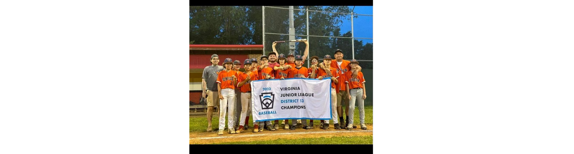 2023 District 13 Champion Junior Baseball Union Little League