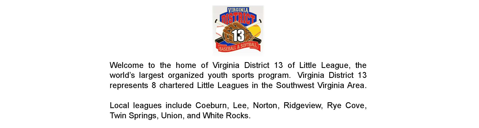 Virginia District 13 Little League