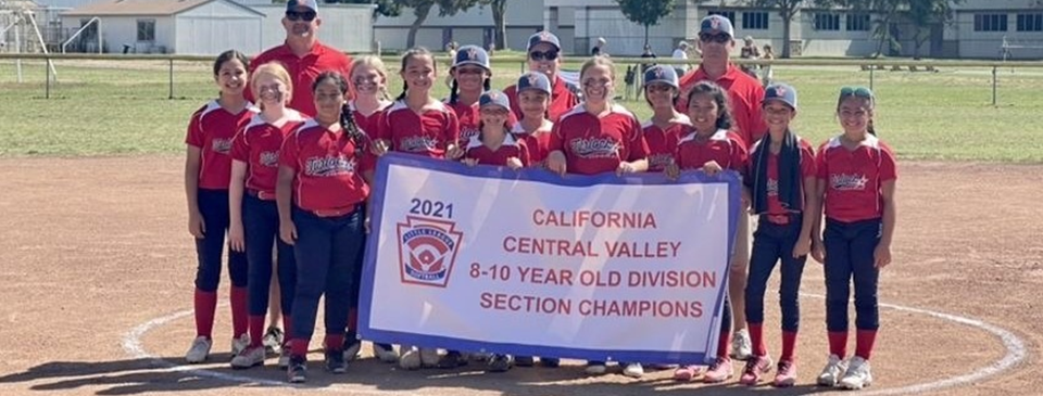 2021 8-10 Central Valley Section Champions