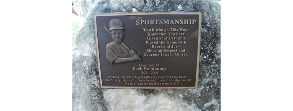 Zach Steinkamp Sportsmanship Award