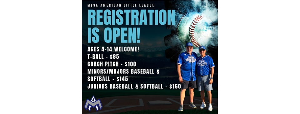 EARLY REGISTRATION IS NOW OPEN!!!!